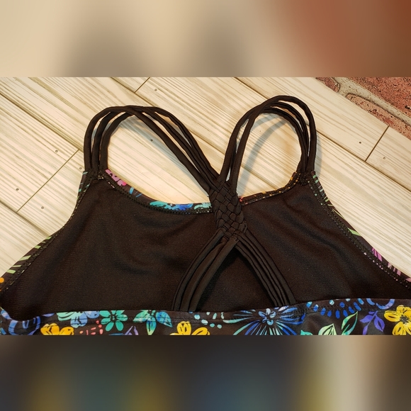 Wonder Nation Floral Swim Top size L (10-12) - Picture 5 of 9